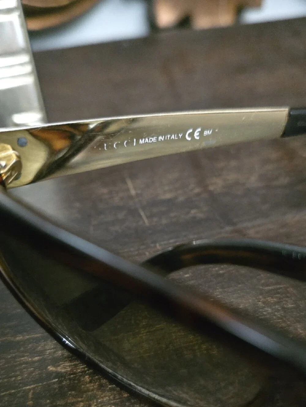 Gucci stylish tortoiseshell